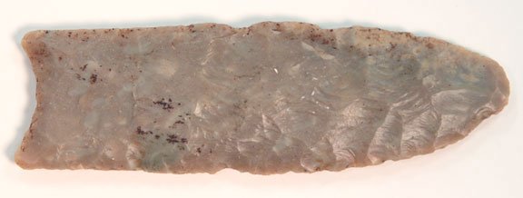 4 7/8” Clovis. KY. (Old) Perino and Putty COA’s: 419. 4 7/8” Clovis. Hardin Co, KY. High Grade Carter Cave. Big Paleo example. Old Perino, Putty COA’s