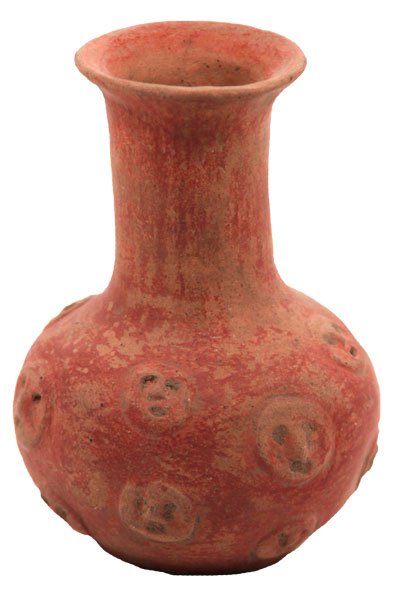 4” Red Bottle. Lee Co, AR. Restored. Ex-Stroud: 422. 4” Red Bottle. Lee Co, AR. Restored. Ex-Stroud, Smith