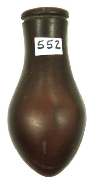 1 7/8” Elm Plummet. IL. Engraved top. Ex-Stroud: 454. 1 7/8” Elm Plummet. IL. Engraved top. Ex-Stroud