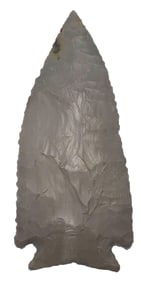 3 7/8" Decatur. Harrison County Chert. Motley, Keele COA's.