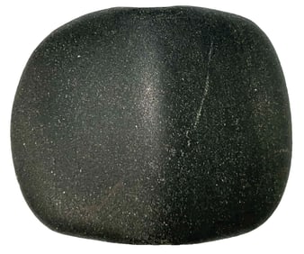 3" Oval Bannerstone. Granite. Missouri. Meadows, Keele COA's.