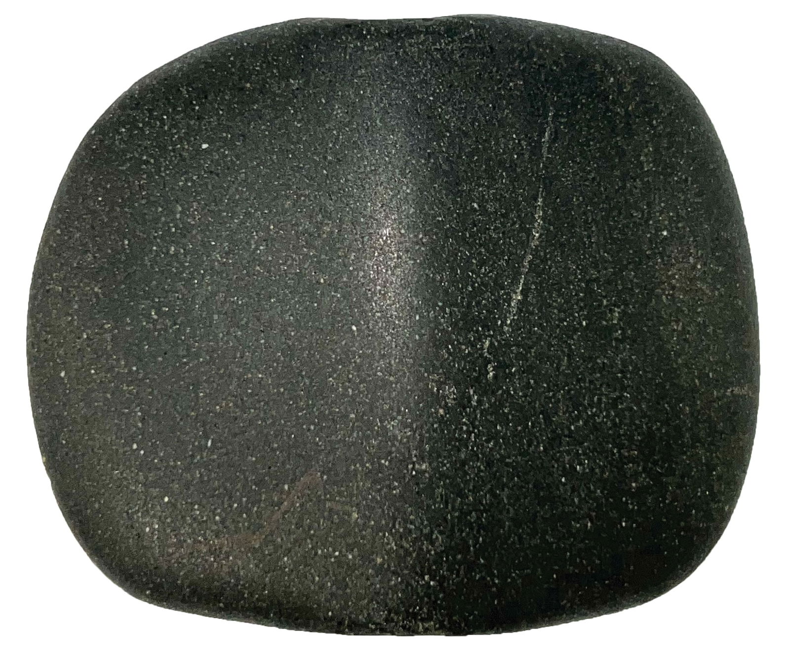 3" Oval Bannerstone. Granite. Missouri. Meadows, Keele COA's. (1 of 5)