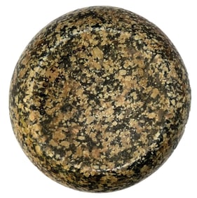 4 5/8" Jersey Bluff Discoidal. Granite. Ex Stan Edwards.