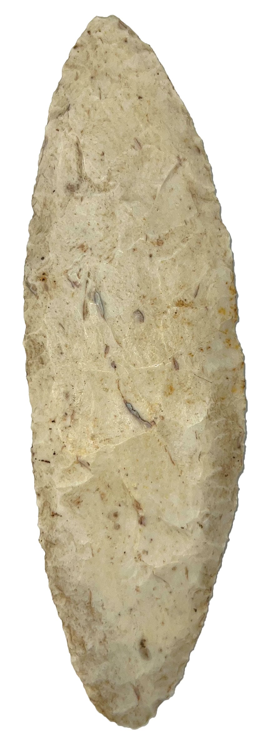 6 5/8" Ovoid Knife. Illinois. Ex Ray Arnett. Keele COA. (1 of 3)