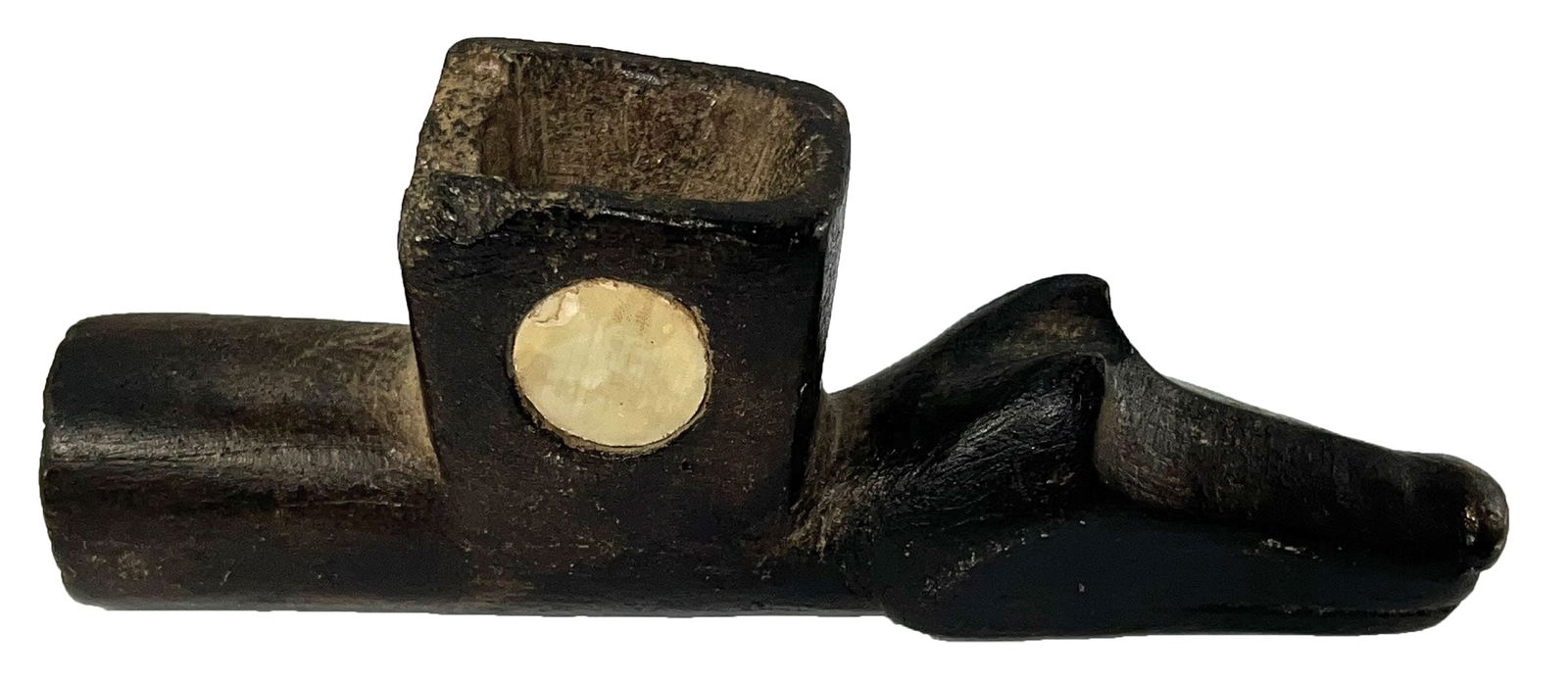 5 3/4" Blind Wolf Great Pipe. Ex Sorgenfrei, Noakes. Motley COA. (1 of 6)