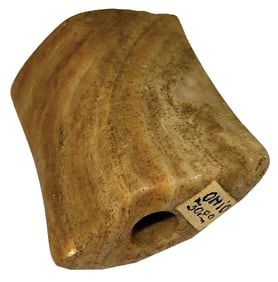 2" Quartz Bannerstone. Ohio. Ex Earl Townsend and Len Murphy.