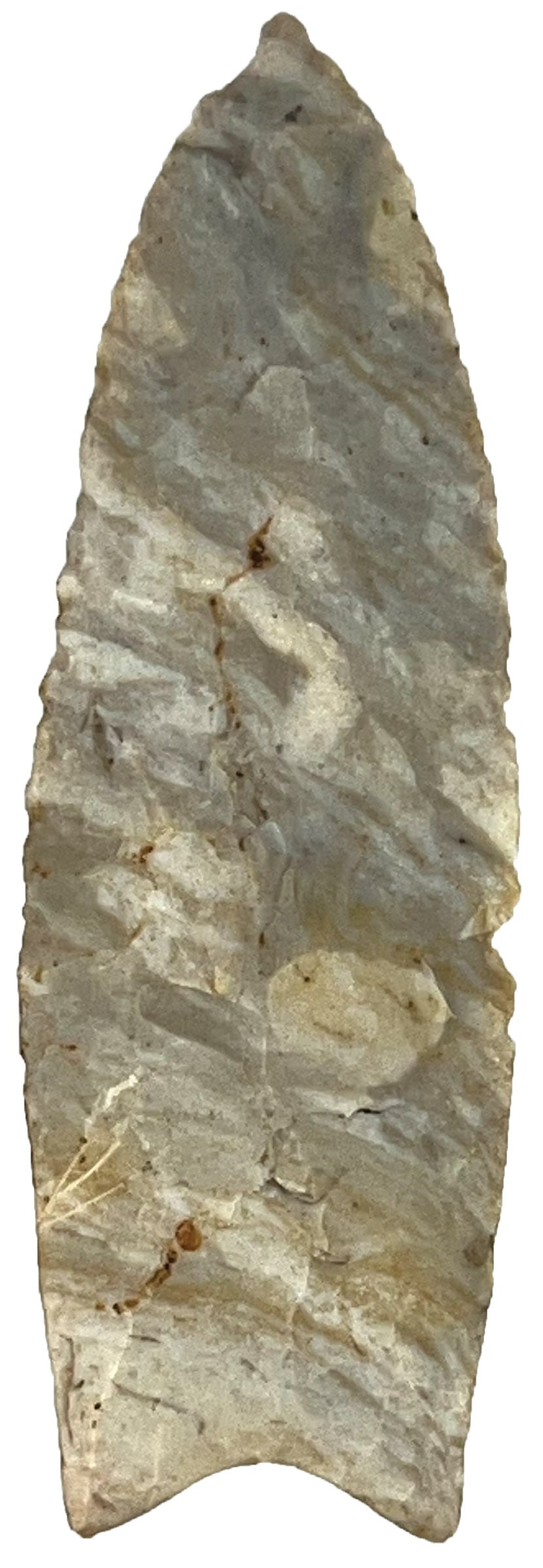 3 13/16" Clovis Point. Stark County, Ohio. Ex Len Murphy. COA. (1 of 3)