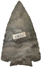 2 1/2" Fractured Base Decatur. Indiana. Ex John Vandervort.