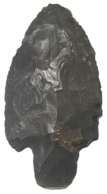 3 3/8" Adena. Hornstone. Some cortex on base. Ex Steve Ford.