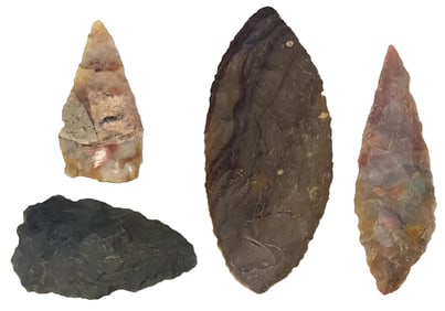 Frame of 4 Points. Various types and materials. Ex Shane Hicks.