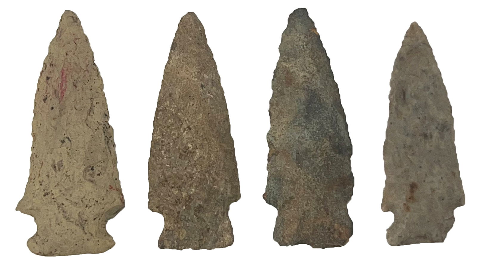 Frame of 4 Points. Various types and materials. Ex Jerry Hodson. (1 of 2)