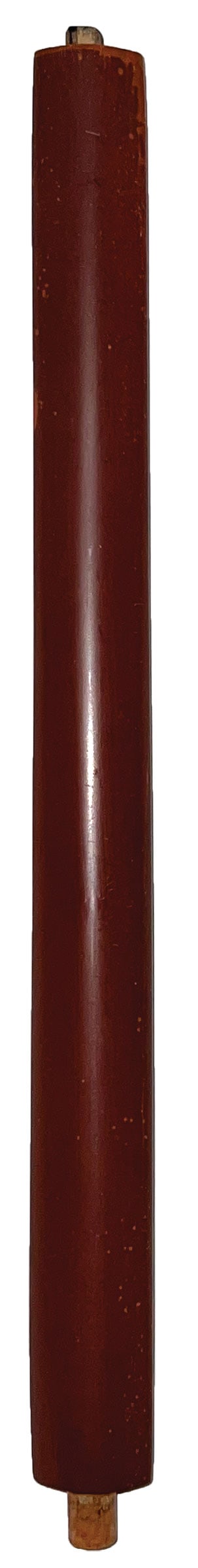 19" 1900s Western Plains Catlinite Pipe and Stem. (1 of 7)