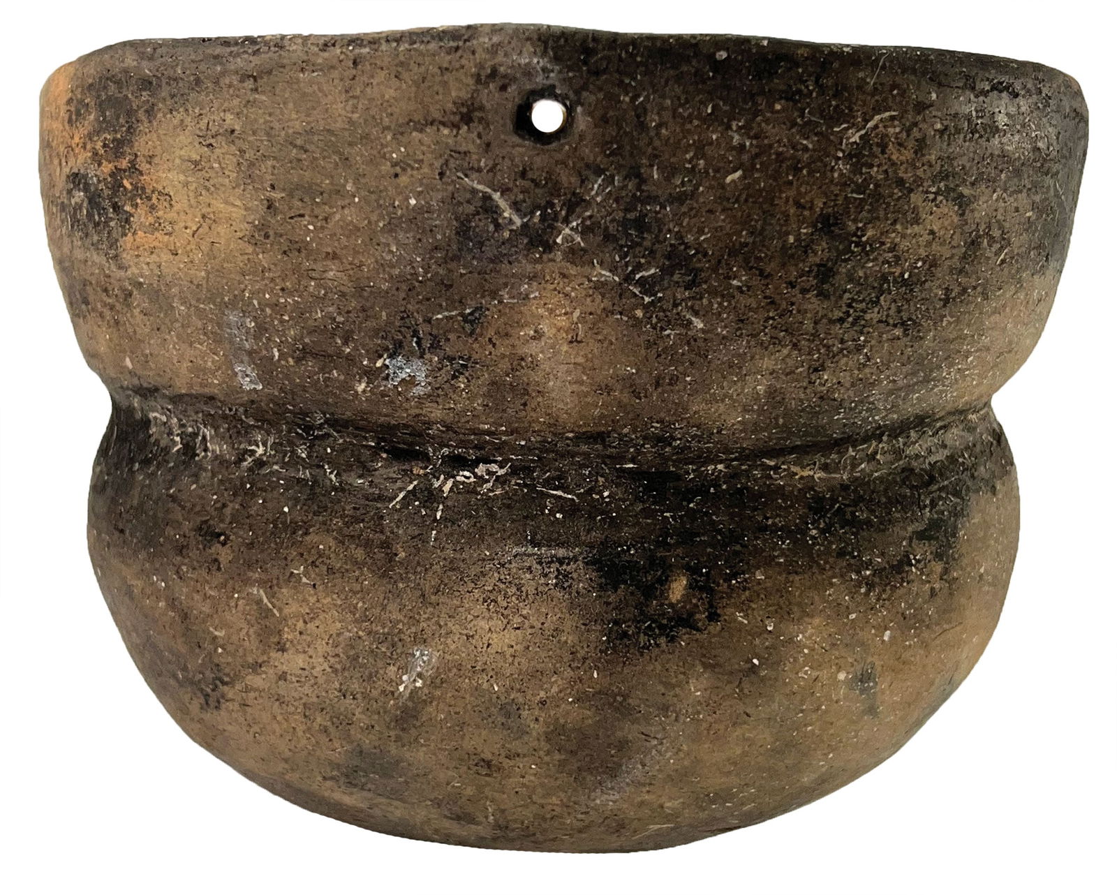 4" Mississippian Pottery Vessel. Cross County, Arkansas. Nicely made. (1 of 6)