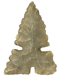 1 3/16" Cahokia Point. St. Clair Co, IL. Pictured. Ex Clem Caldwell.