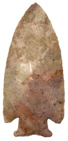 4 3/8" Knobbed Hardin. Illinois. Found by Carl Larson in 1960s.