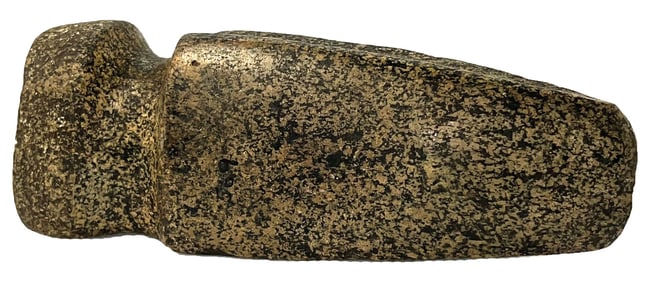 8 1/2" 3/4 Grooved Axe. Illinois. Pictured. Ex Sorgenfrei, Parker.