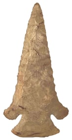 3 1/2” Clipped Wing Lost Lake. Heat Treated Burlington. Tennessee.