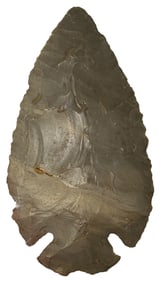 3 1/4" Dovetail. Hornstone. Notched Base. Indiana.