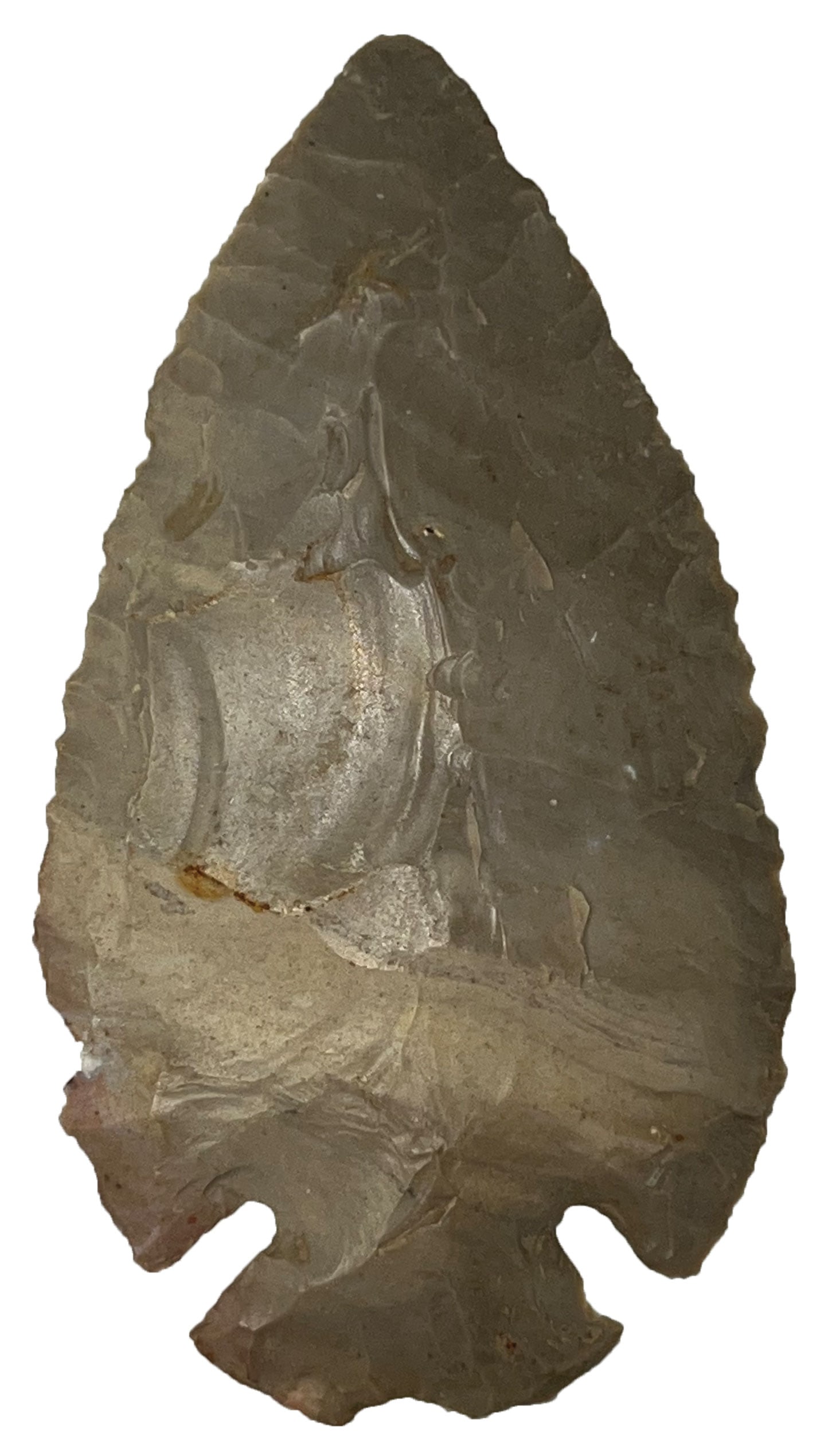 3 1/4" Dovetail. Hornstone. Notched Base. Indiana. (1 of 2)