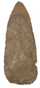 3 7/16” Cobbs Blade. Fort Payne Chert. Tennessee. Davis COA.&nbsp;