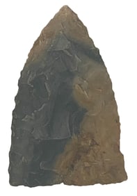 2 1/4" Triangular Point. Tennessee. Ex Nick Gray.