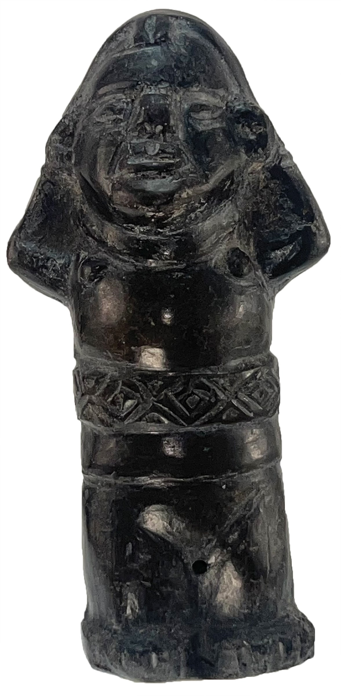 6 1/8” Chimu Culture Figure. Peru. Ex George Williams.  (1 of 3)
