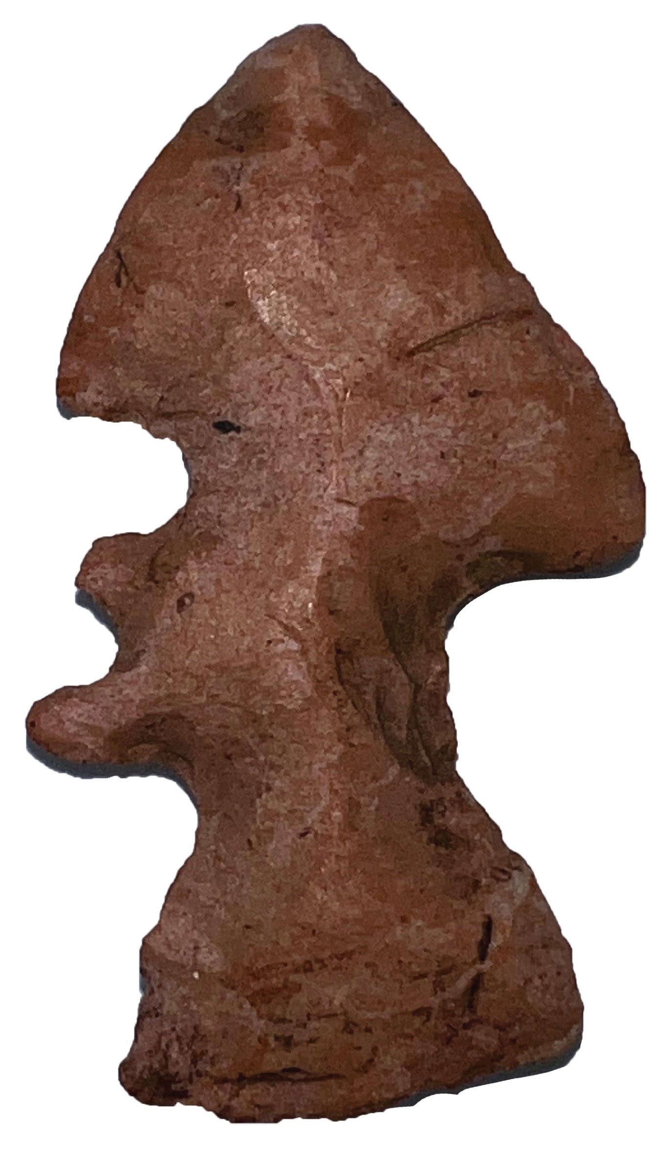 1 3/4" Eccentric. Heat treated Burlington Chert. Missouri. (1 of 2)