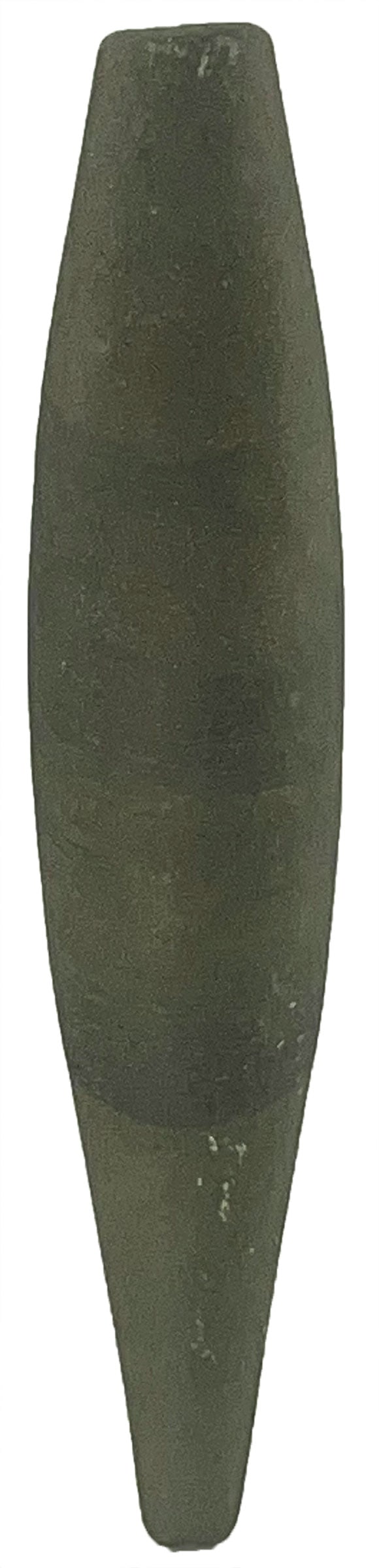 5 3/4” Charmstone with squared pole. California. Green Hornstone. (1 of 3)