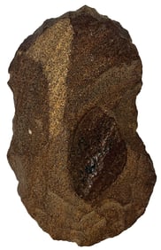 4” Archaic Notched&nbsp; Axe. (Guilford Axe). Sandstone. Dickey COA.