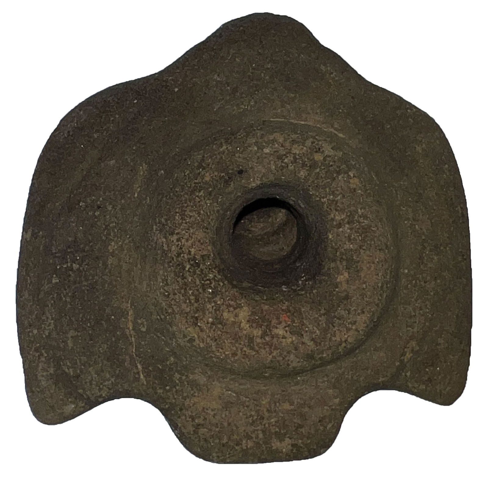 2 3/4” Sandstone Bird Effigy Pipe. Kentucky. Ex Charles Comfort.  (1 of 2)