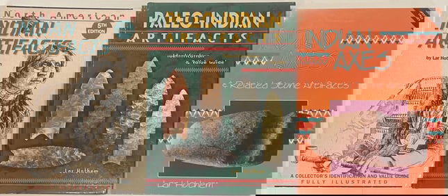 Books: North America Indian Artifacts, Paleo-Indian Artifacts and Indian Axes by Lar Hothem.