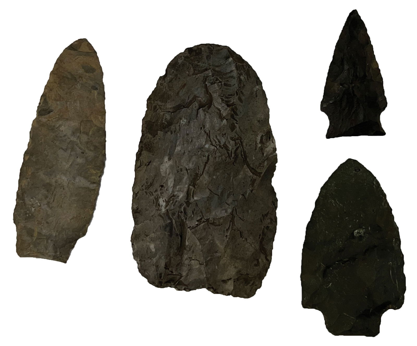 Group of 4 Artifacts. Largest is  3 1/2”. Various materials.  (1 of 5)