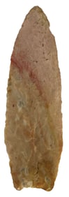 3 1/2" Angostura. Cream Color Chert (Heat Treated?). Illinois. Rogers COA.