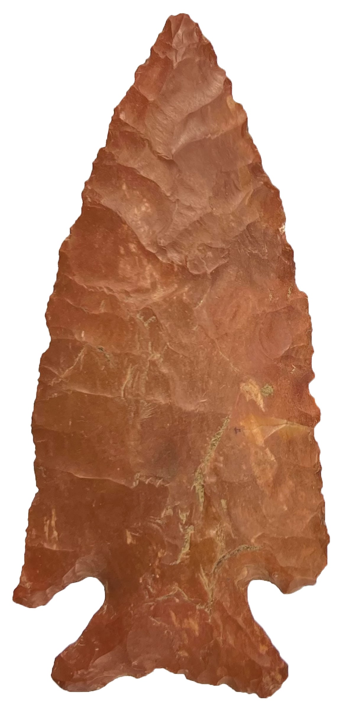 4" Kirk Variety. Found in the winter of 1998. Hardin County, Tennessee.: 4" Kirk Variety. Found by Leisa Law behind her house in a small creek called Winn Springs in the winter of 1998. Located in Hardin County, Tennessee. Ex Leisa Law and George Williams Collections.