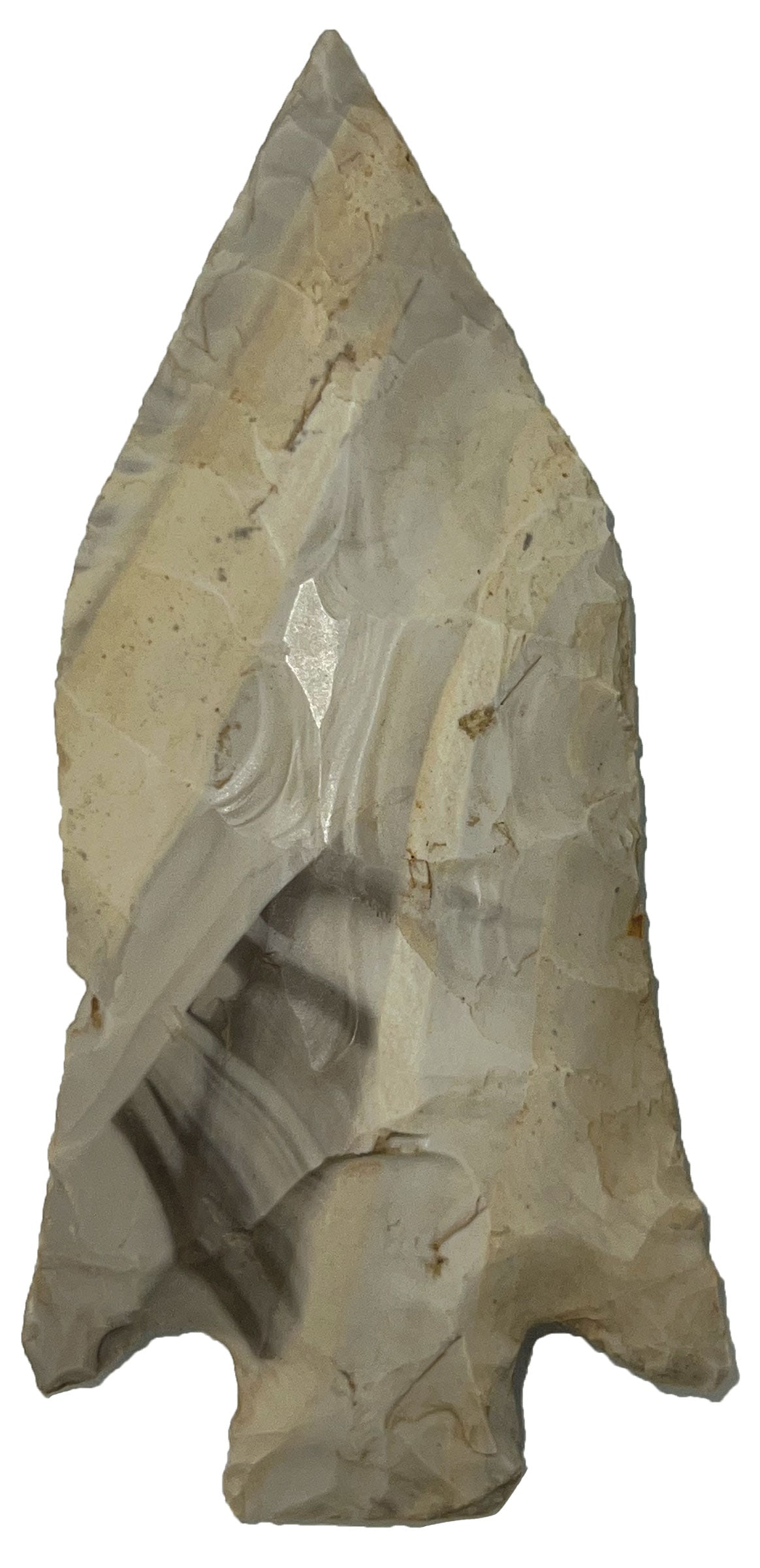 3 1/4" Afton. Nice looking material. Missouri. Ex Nick Gatses Collection. (1 of 2)