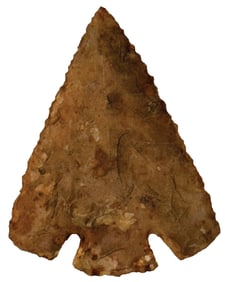 2 1/2" Coaco Creek. Morgan County, Alabama. Ex Nick Gray Collection.