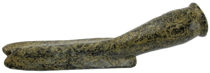 7 1/2” Obtuse Angle Wing Pipe. Pictured in&nbsp;Sacred Fire and Holy Smoke.