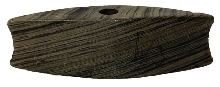 4 3/4" Reel Bannerstone. Ex Terry McGuire. T. Davis and Jackson COAs.