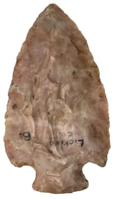 3 13/16" Snyders. Flint Ridge. Licking County, Ohio. Ex Richard Tebbs.