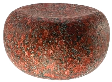 3 1/2" Cupped Jersey Bluff Discoidal. Ex F. Ritter, J. Grindell, and B.Dunn.