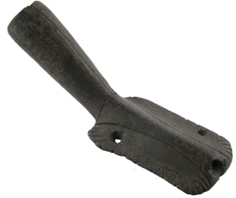 4" Obtuse Angle Platform Pipe. Pictured in&nbsp;Sacred Fire and Holy Smoke.