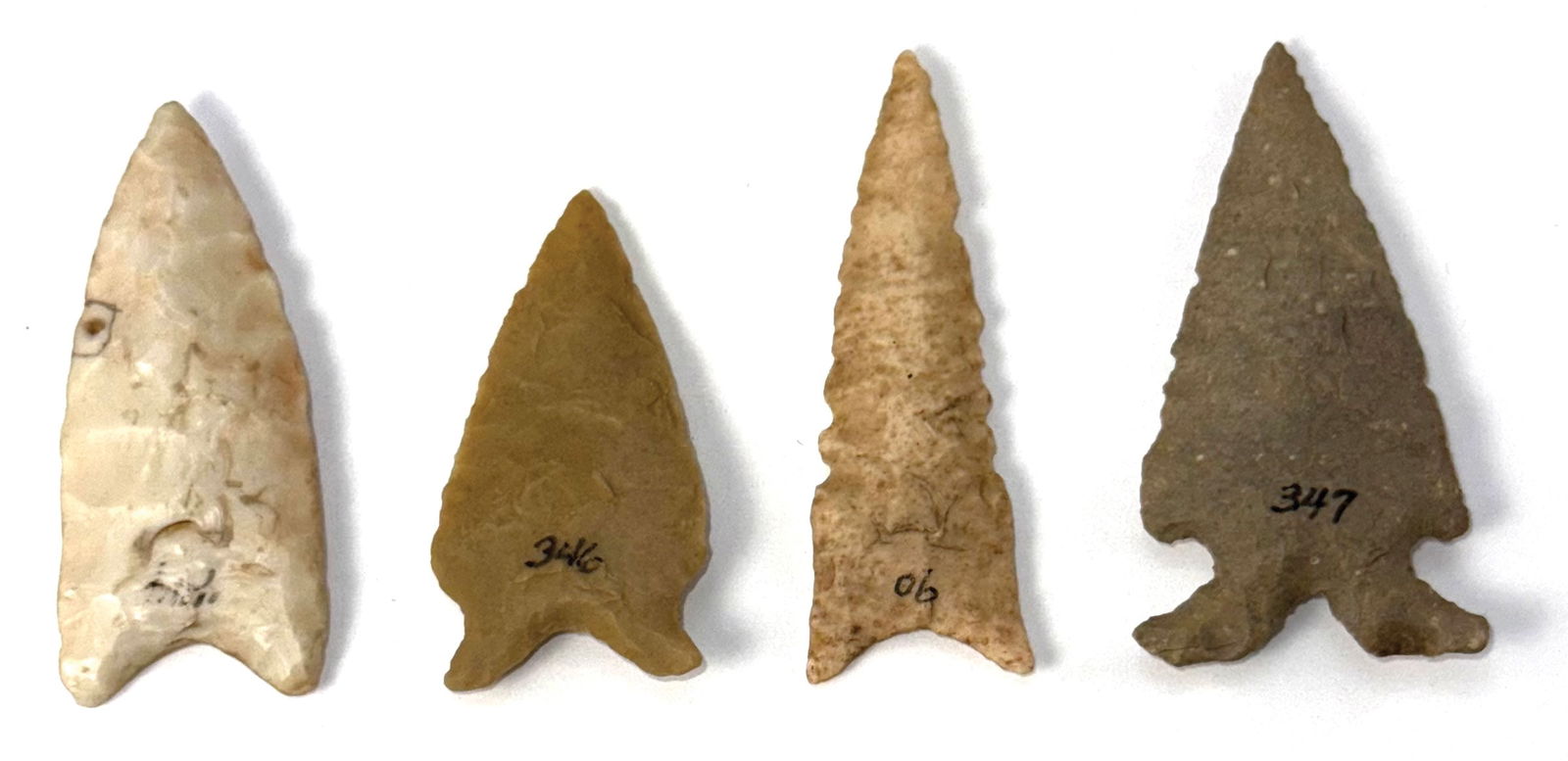 4 Points. Longest 1 15/16". Ex Wally Zollman Collection. (1 of 2)