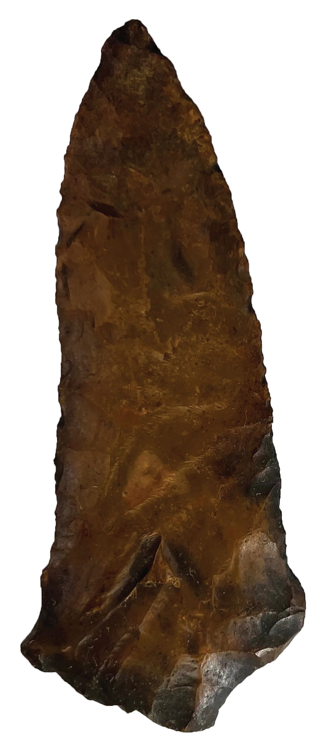 4" Broken Base Point.  Glossy Material. Ex Lloyd Cash Collection. (1 of 2)