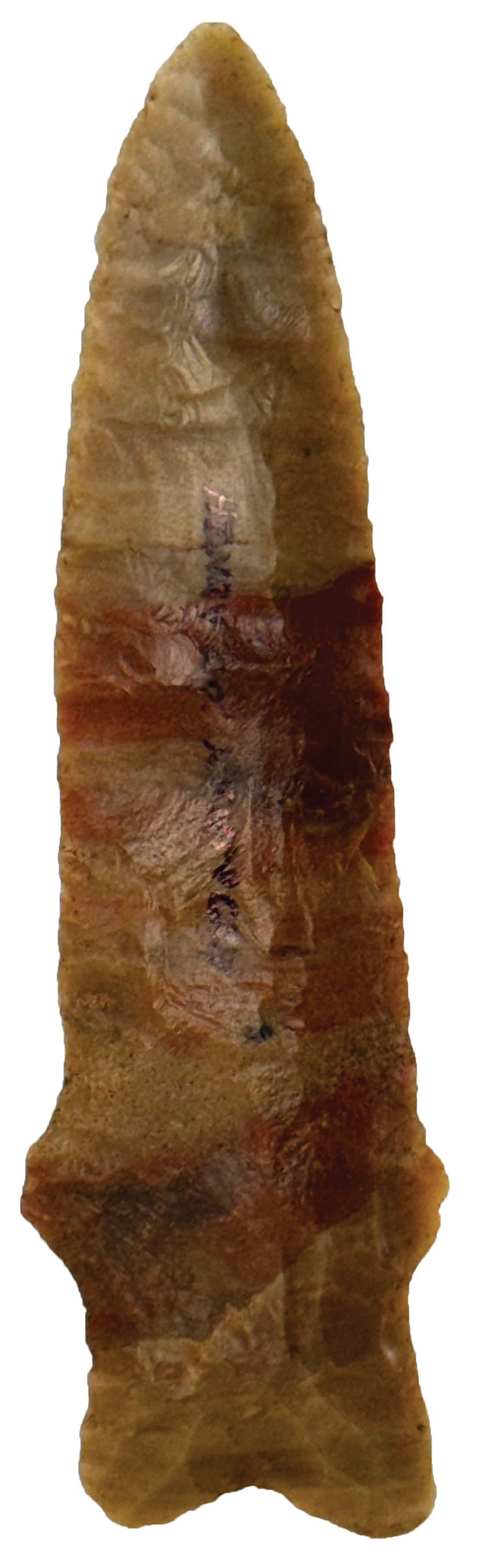 4 7/16" Heavy Duty, KY. Impeccable Flaking, Ex T. Davis,& W. Mcyintire. (1 of 2)