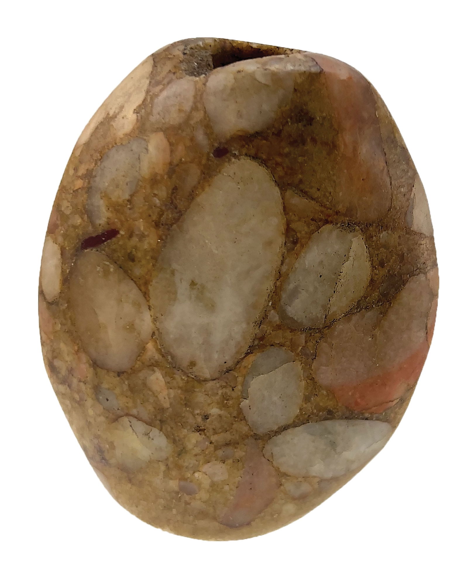 3 1/8" Oval Bannerstone. Ex Ritter, Noakes, and Vanderver. Motley COA. (1 of 6)