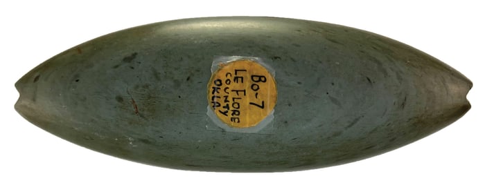 5" End Notched Boatstone. Stephens first. Ex Warder, Stephens, ans Molley.