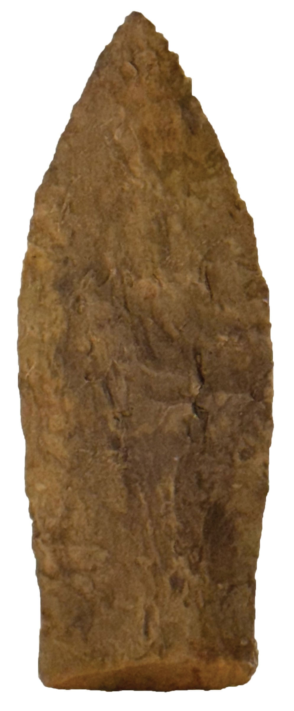 3 5/8” Copena. Brown Chert. TN. Ex Scott Webb.  Rogers COA. (1 of 3)