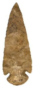 5 1/2” Dovetail. Tan Chert. Recovered in 1951. Ohio. Ex Elchert, Wachtel.