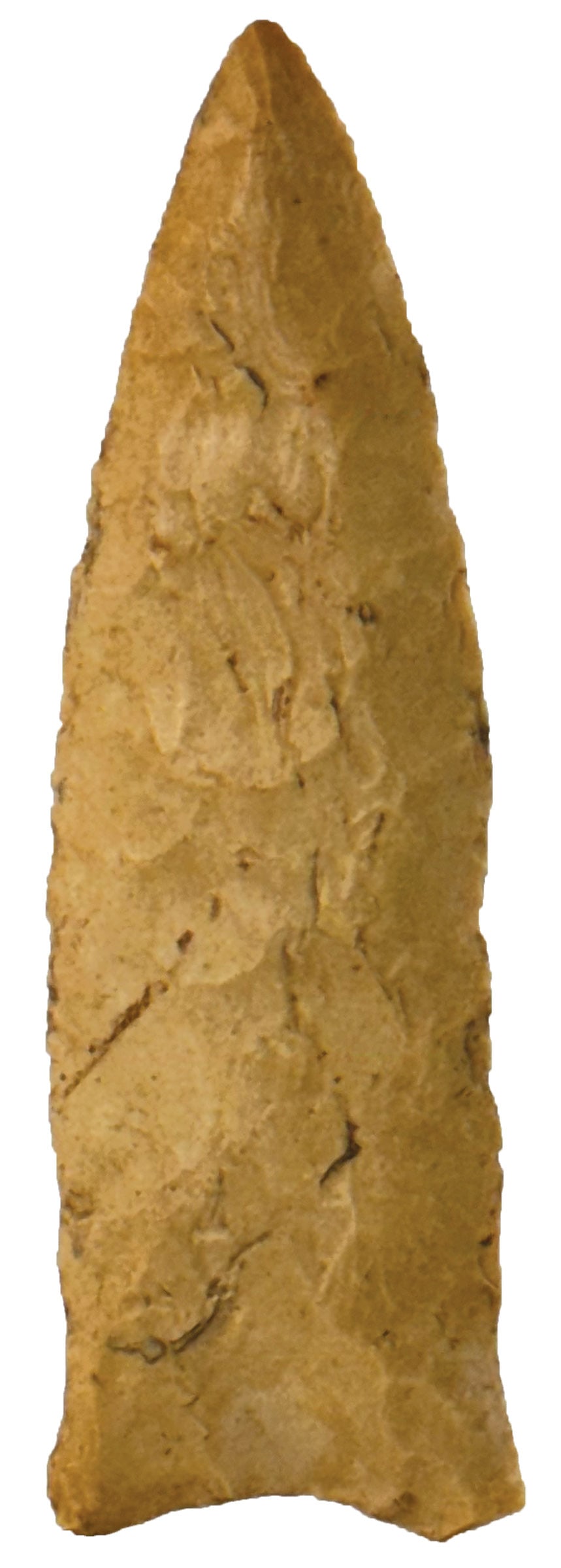 3 1/4” Dalton. Tan Burlington Chert. Ex John Leithoff and Steve Ford. Motley COA. (1 of 3)