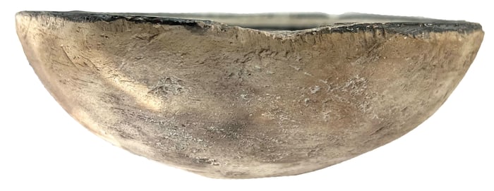 7 1/8” Mimbres Black & White Pictoral Bowl. New Mexico. Ex Anderson Collection.